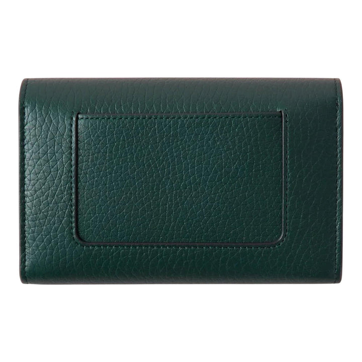 Club21 - Mulberry - Medium Darley Wallet Mulberry Green Heavy Grain - MEDIUM FRENCH PURSES - Dark Green