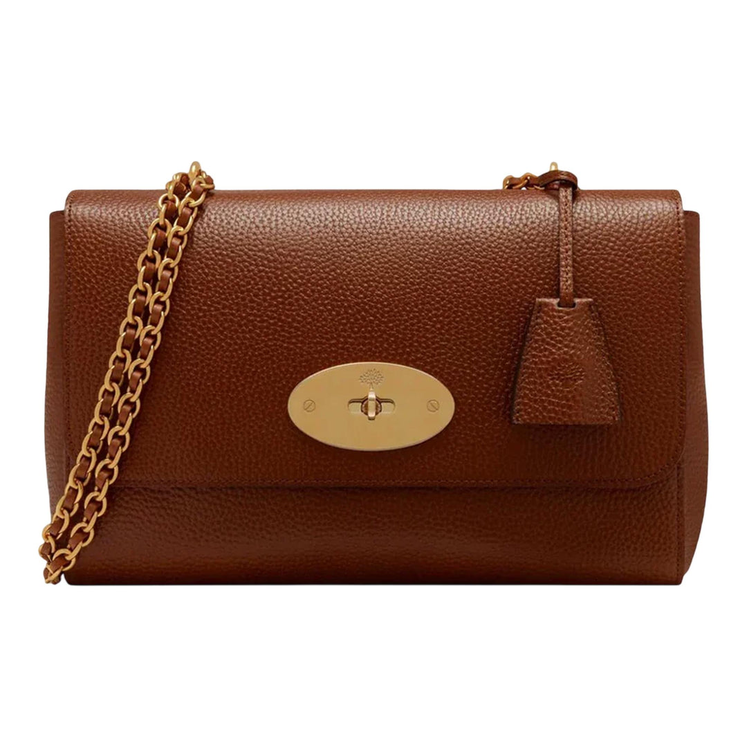 Club21 - Mulberry - Medium Lily Two Tone Small Classic Grain - MEDIUM SHOULDER BAGS - Brown