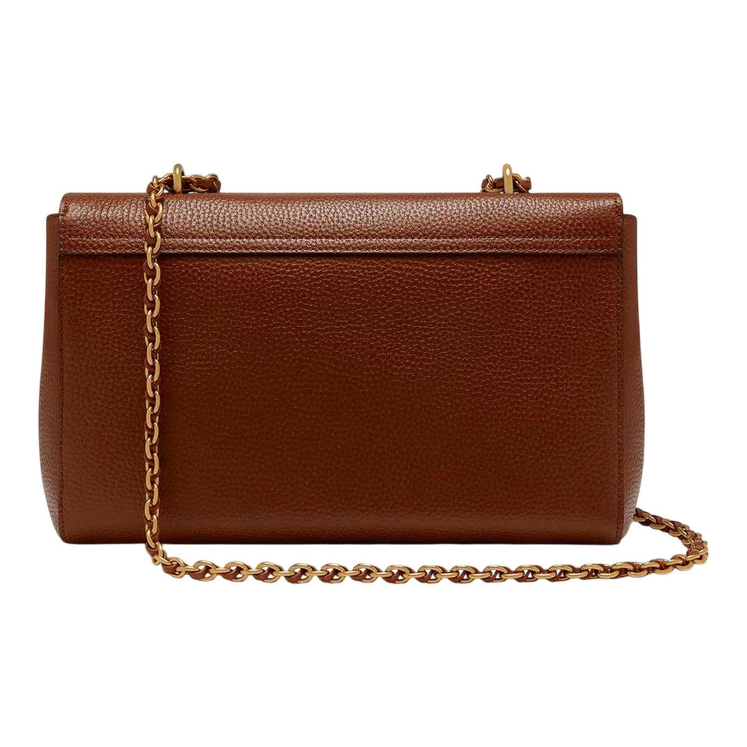 Club21 - Mulberry - Medium Lily Two Tone Small Classic Grain - MEDIUM SHOULDER BAGS - Brown