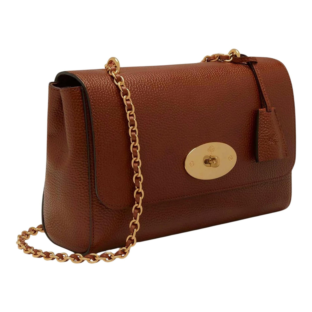 Club21 - Mulberry - Medium Lily Two Tone Small Classic Grain - MEDIUM SHOULDER BAGS - Brown