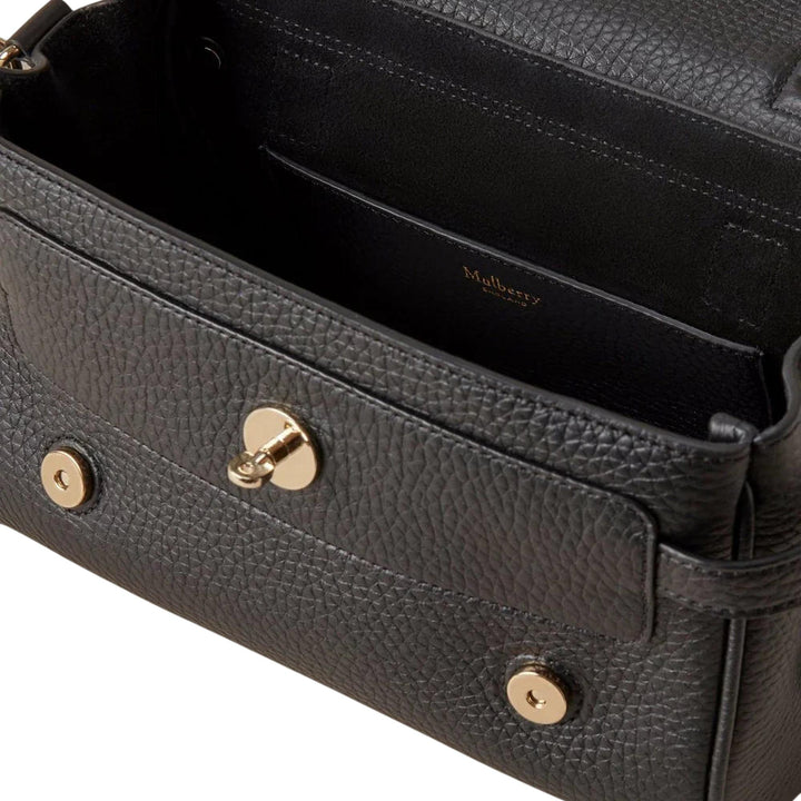 Club21 - Mulberry - Mini Alexa Black Heavy Grain - MINI BAGS - Black
