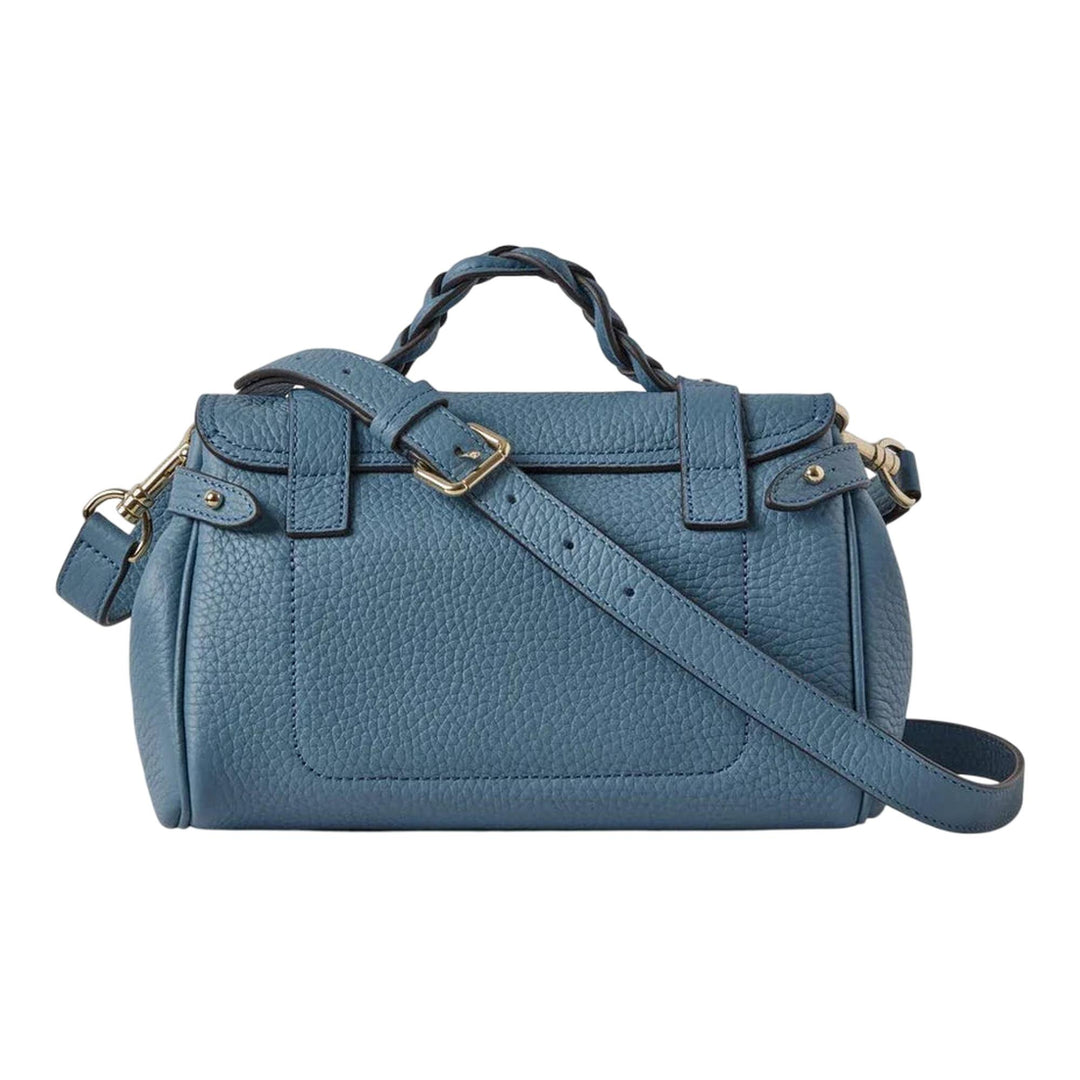Club21 - Mulberry - Mini Alexa Brighton Blue Heavy Grain - MINI BAGS - Blue