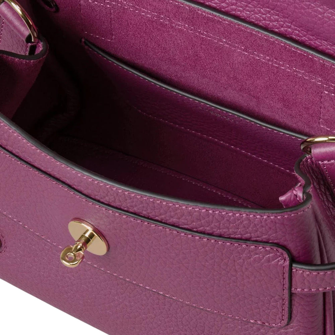 Club21 - Mulberry - Mini Alexa Orchid Bloom Heavy Grain - MINI TOP HANDLE - Orchid Bloom
