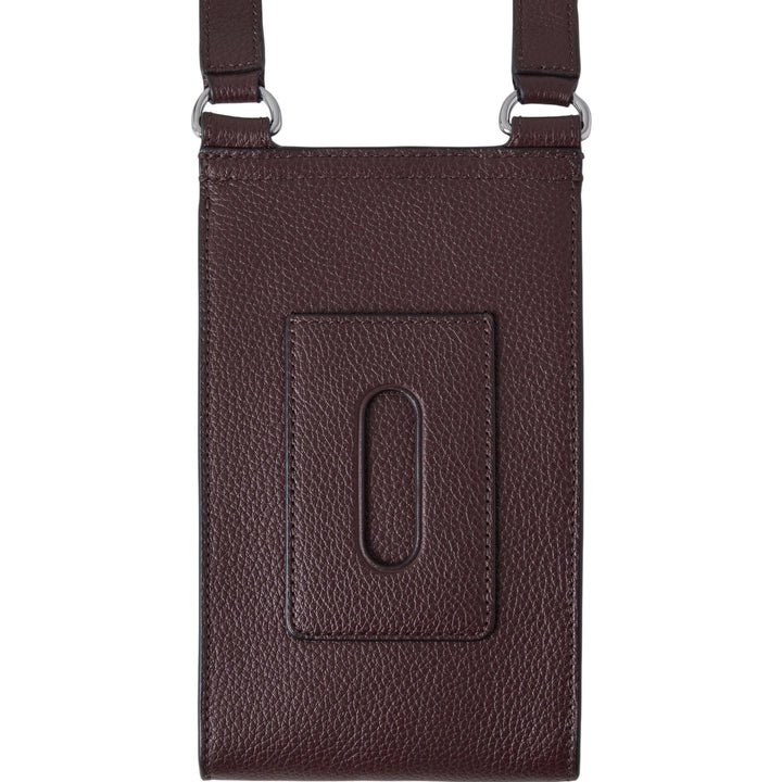 Club21 - Mulberry - Mini Antony Black Cherry Small Classic Grain - MINI CROSS BODY - Black Cherry