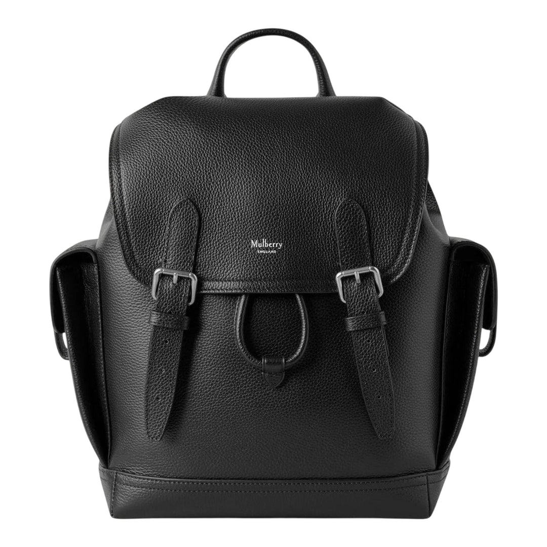 Club21 - Mulberry - Mini Heritage Backpack Linen Green Small Classic Grain - BACKPACKS - Green