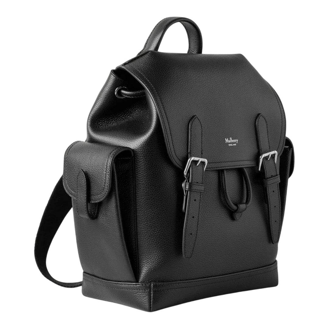 Club21 - Mulberry - Mini Heritage Backpack Linen Green Small Classic Grain - BACKPACKS - Green