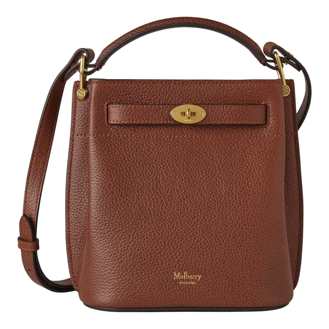 Club21 - Mulberry - Mini Islington Bucket Oak Two-Tone Small Classic Grain - MINI CROSS BODY - Oak
