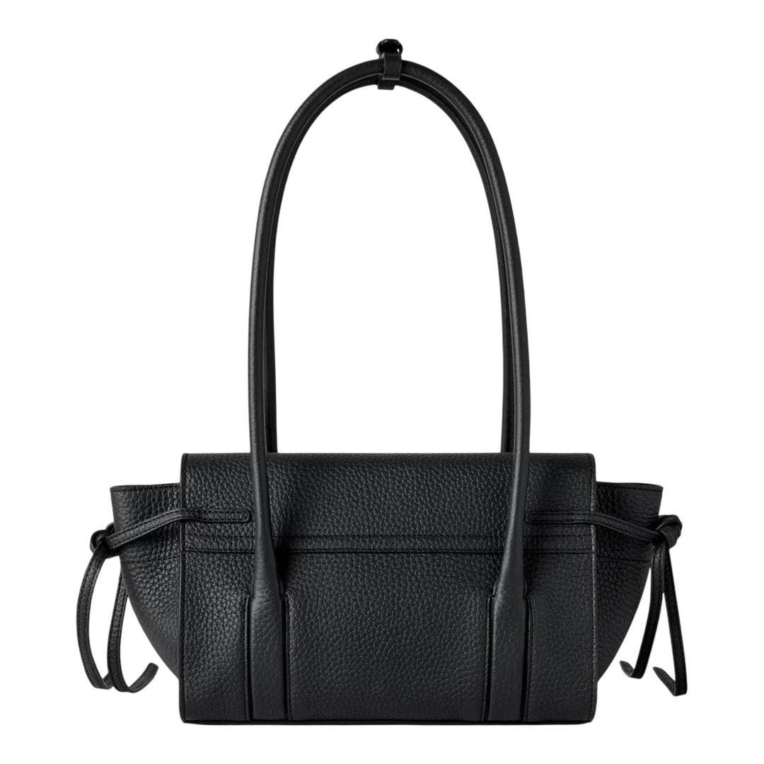 Club21 - Mulberry - Mini Soft Bayswater Black Heavy Grain - MINI BAGS - Black