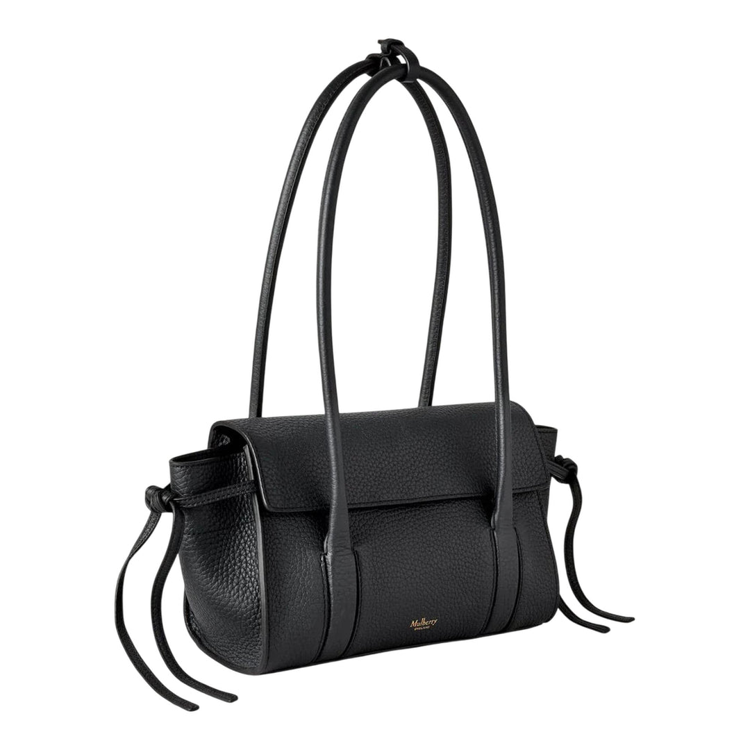 Club21 - Mulberry - Mini Soft Bayswater Black Heavy Grain - MINI BAGS - Black