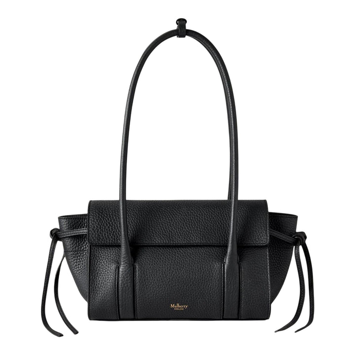 Club21 - Mulberry - Mini Soft Bayswater Black Heavy Grain - MINI BAGS - Black