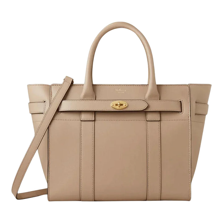 Club21 - Mulberry - Mini Zipped Bayswater - HANDBAGS - Beige