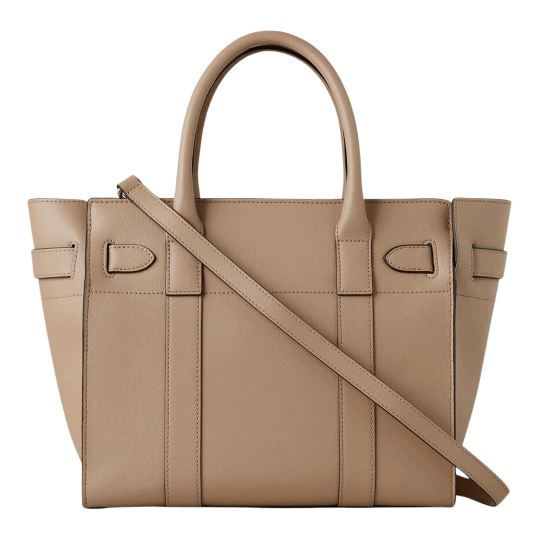 Club21 - Mulberry - Mini Zipped Bayswater - HANDBAGS - Beige