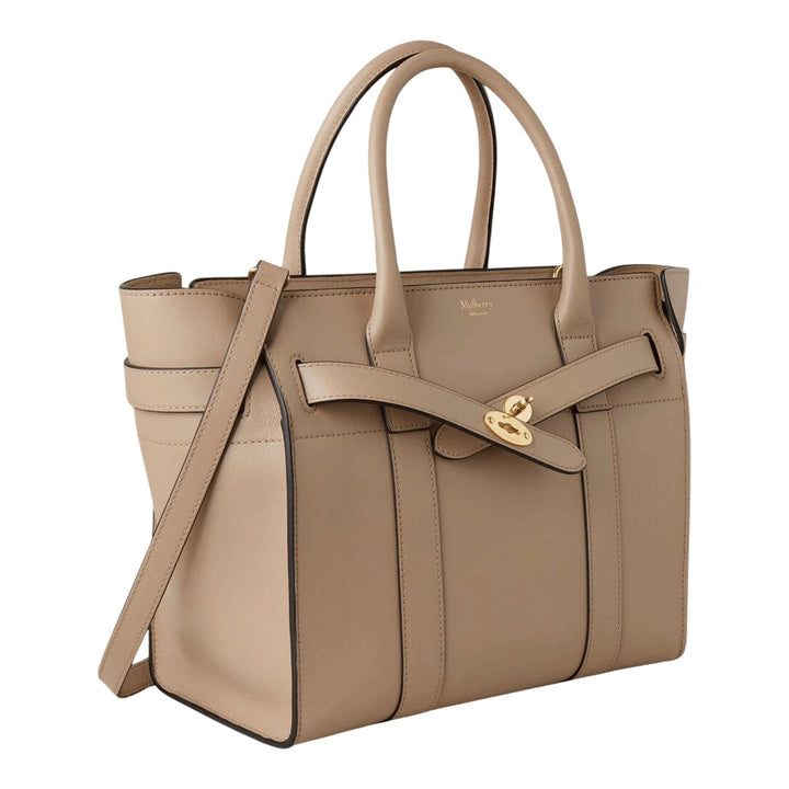Club21 - Mulberry - Mini Zipped Bayswater - HANDBAGS - Beige
