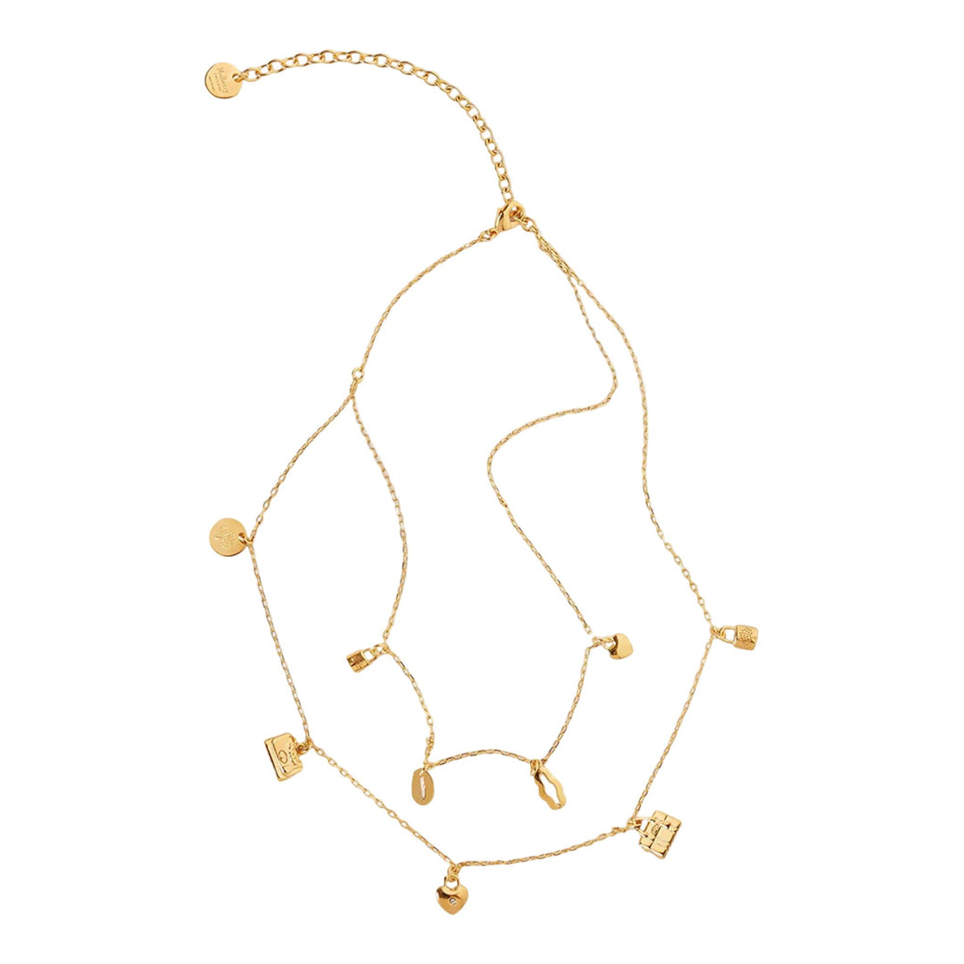 Club21 - Mulberry - Mulberry Charm Necklace - NECKLACES - Gold