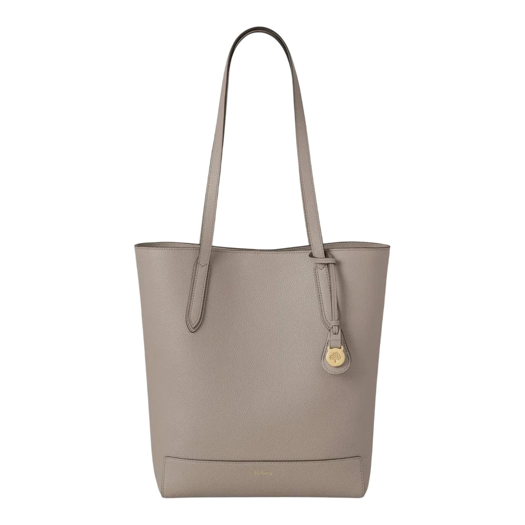 Club21 - Mulberry - North South Shopper Cashmere Taupe Small Classic Grain - MEDIUM TOTES - Cashmere Taupe