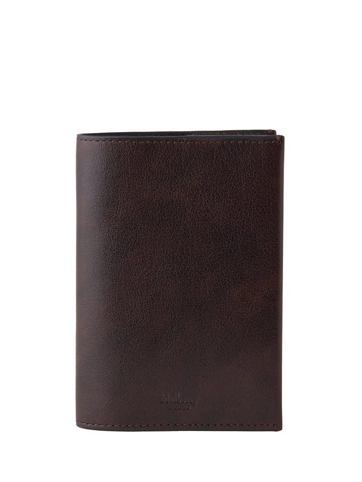 Passport Slip Dark Chocolate Two-Tone Leather