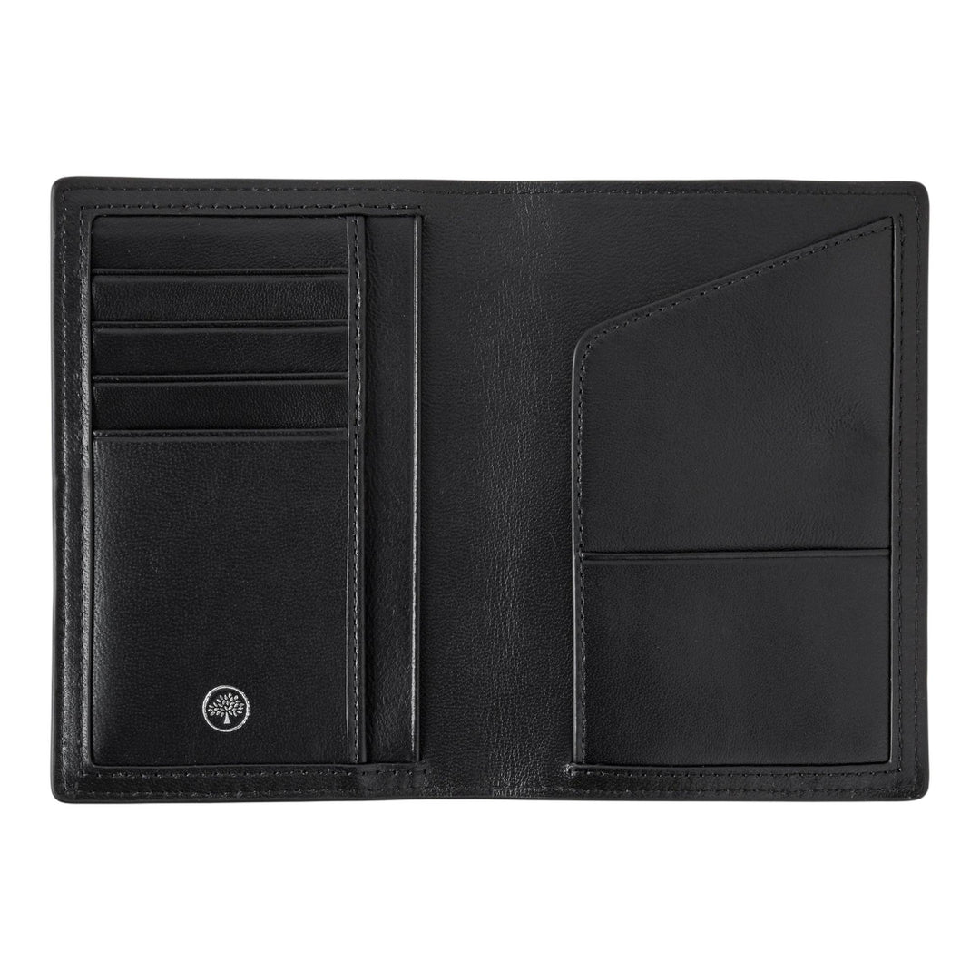 Club21 - Mulberry - Passport Cover Black Small Classic Grain - PASS. HOLDERS - Black