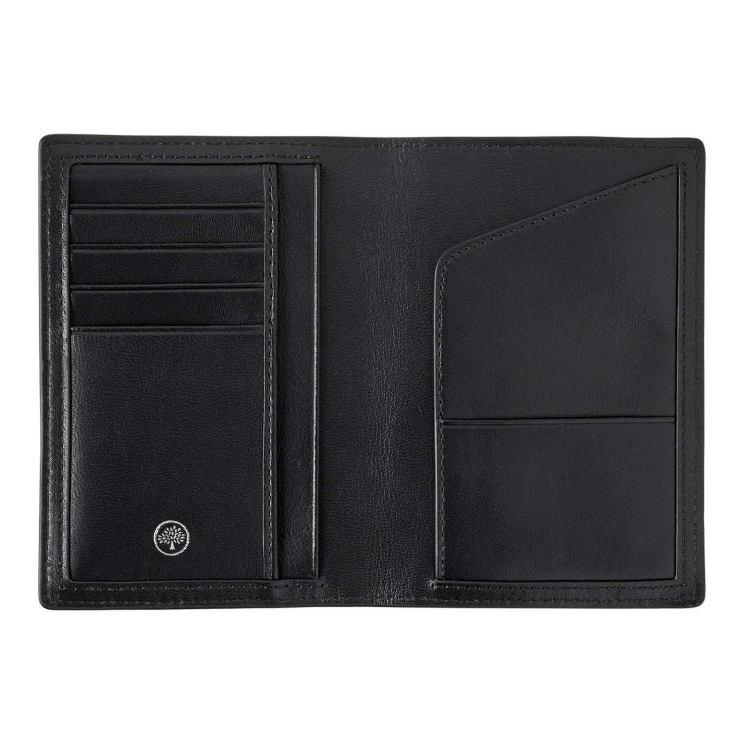 Club21 - Mulberry - Passport Cover Black Small Classic Grain - PASS. HOLDERS - Black