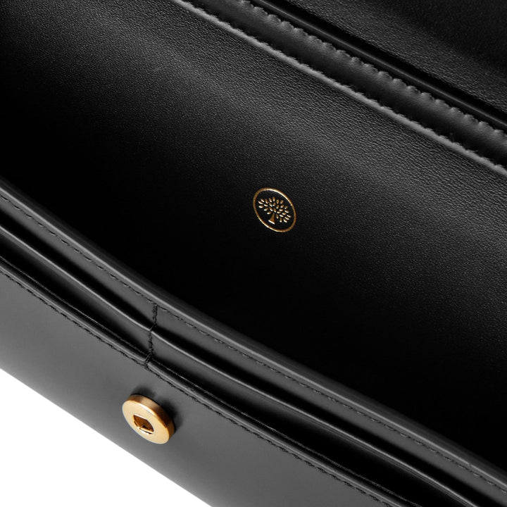 Club21 - Mulberry - Pimlico Wallet On Strap Black Super Lux Calf - SMALL CROSS BODY - Black