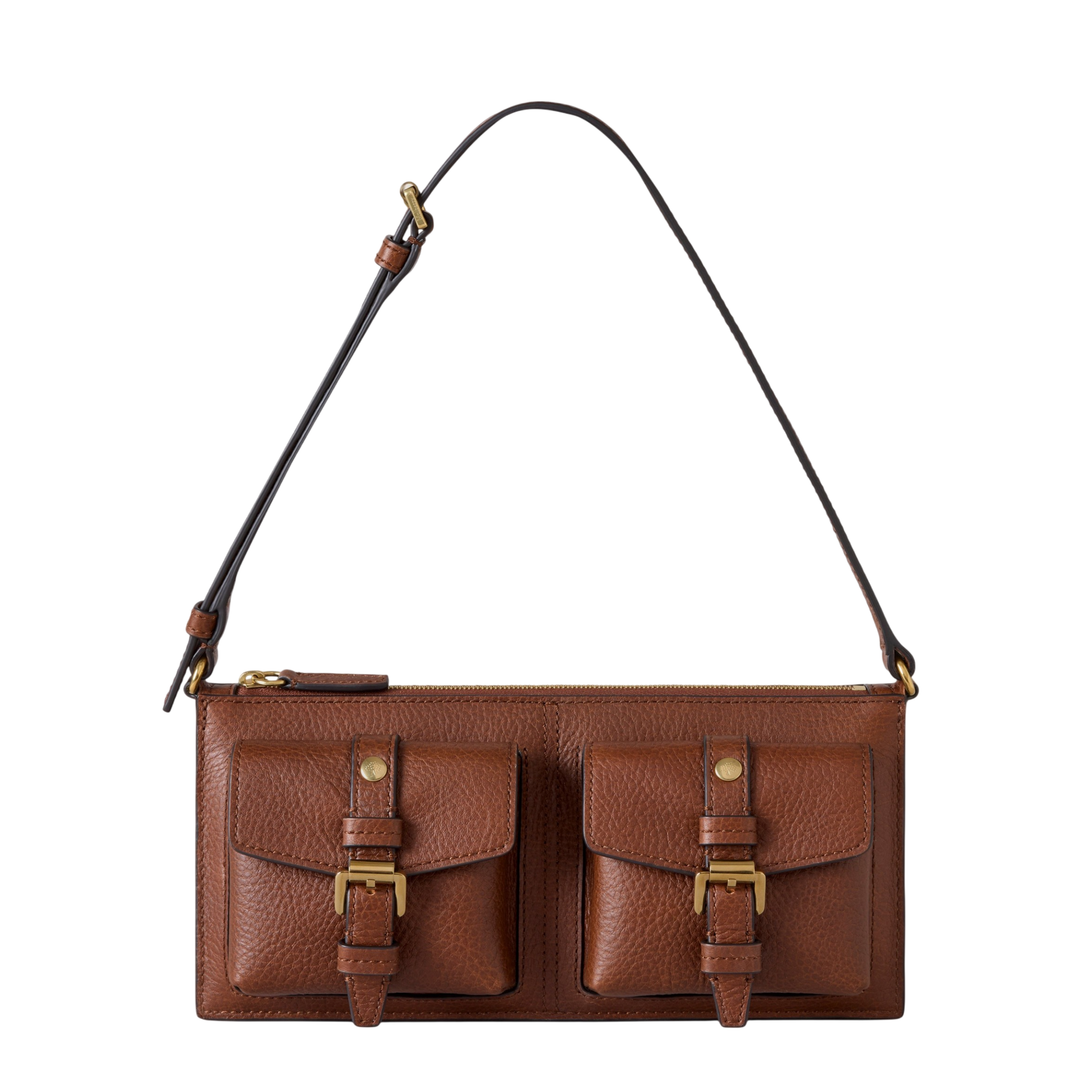 Mini Roxanne Shoulder Bag Natural Vegetable Tanned