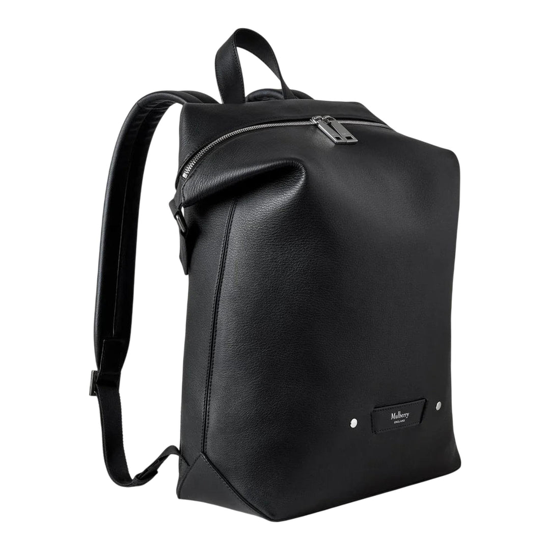 Club21 - Mulberry - Rye Backpack Black Supple Calf - BACKPACKS - Black