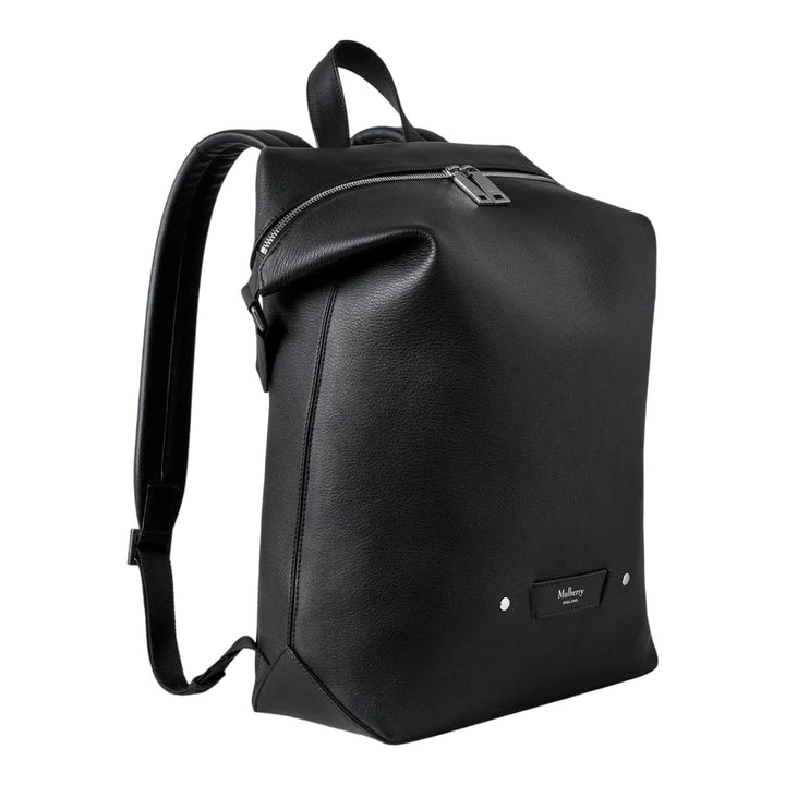 Club21 - Mulberry - Rye Backpack Black Supple Calf - BACKPACKS - Black