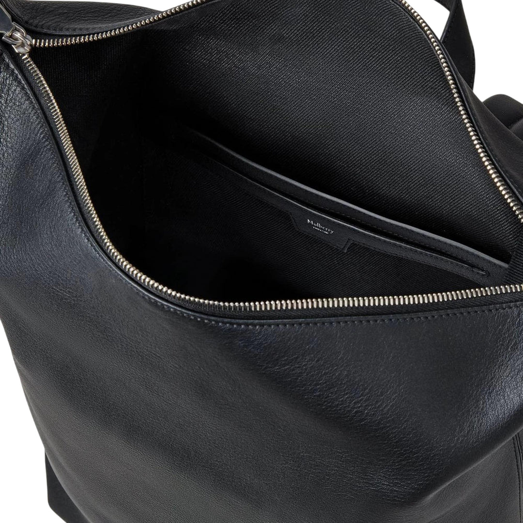 Club21 - Mulberry - Rye Backpack Black Supple Calf - BACKPACKS - Black