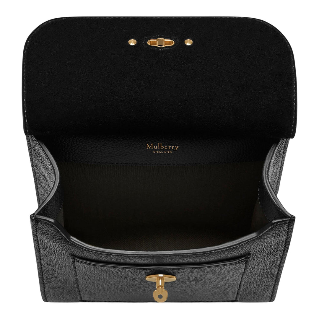Club21 - Mulberry - Small Antony Black Small Classic Grain - SMALL CROSS BODY - Black