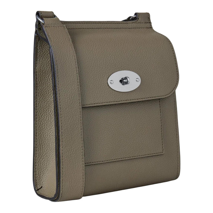 Club21 - Mulberry - Small Antony Linen Green Small Classic Grain - MESSENGER - Green