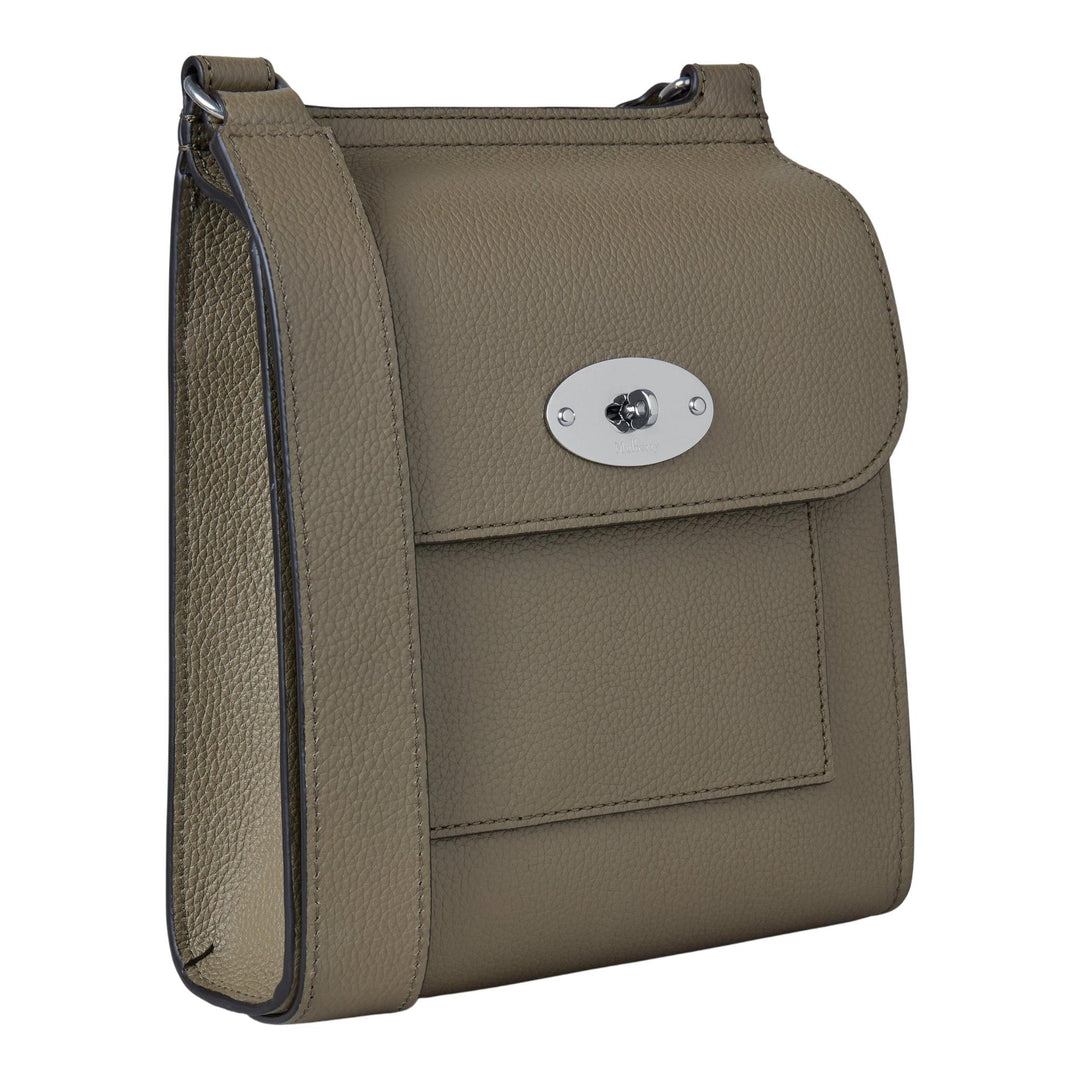 Club21 - Mulberry - Small Antony Linen Green Small Classic Grain - SMALL CROSS BODY - Linen Green