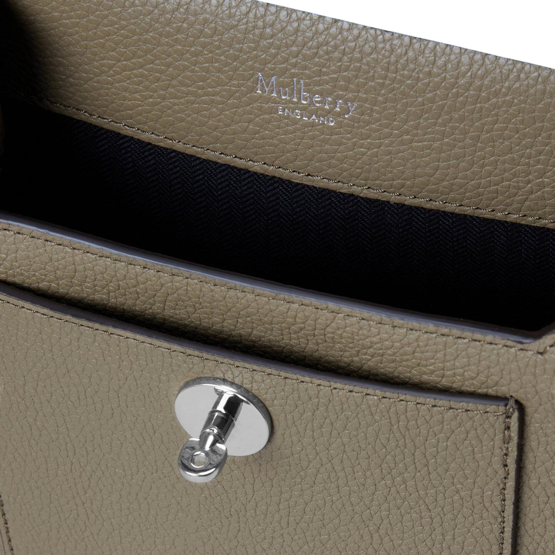 Club21 - Mulberry - Small Antony Linen Green Small Classic Grain - SMALL CROSS BODY - Linen Green