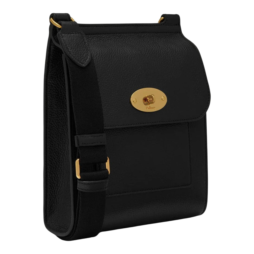 Club21 - Mulberry - Small Antony N Small Classic Grain - SMALL CROSS BODY - Black