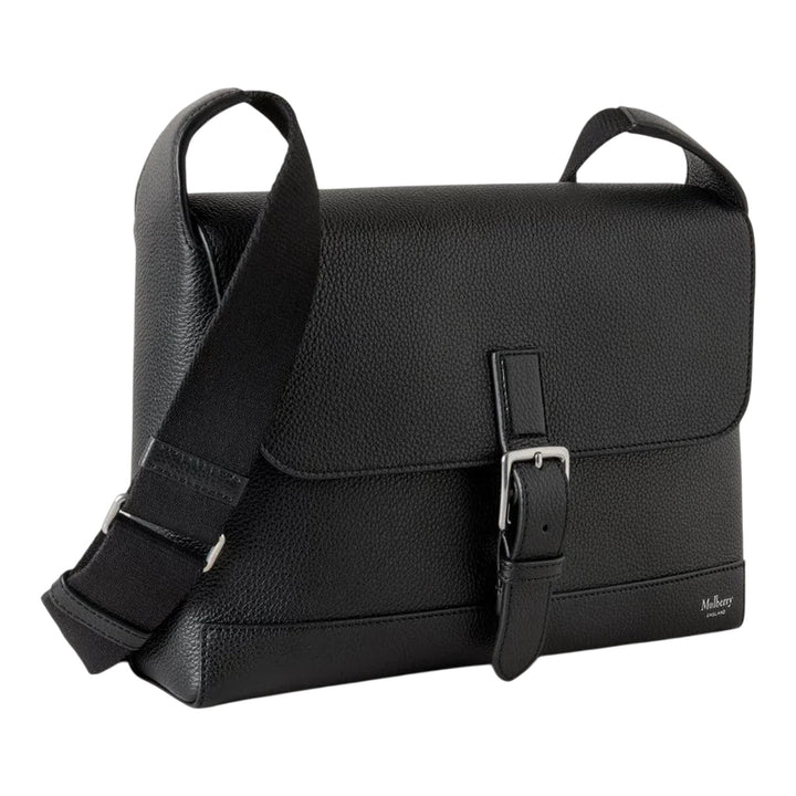 Club21 - Mulberry - Small Chiltern Crossbody Messenger Black Small Classic Grain - MESSENGER - Black