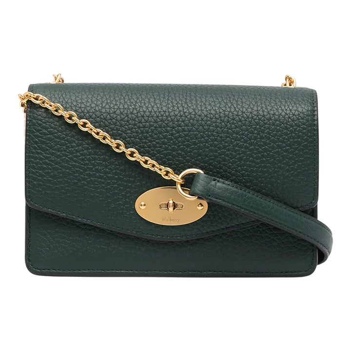 Club21 - Mulberry - Small Darley Heavy Grain - SMALL CROSS BODY - Dark Green