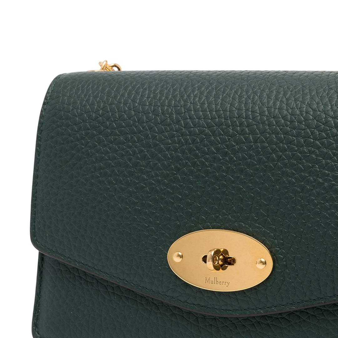 Club21 - Mulberry - Small Darley Heavy Grain - SMALL CROSS BODY - Dark Green