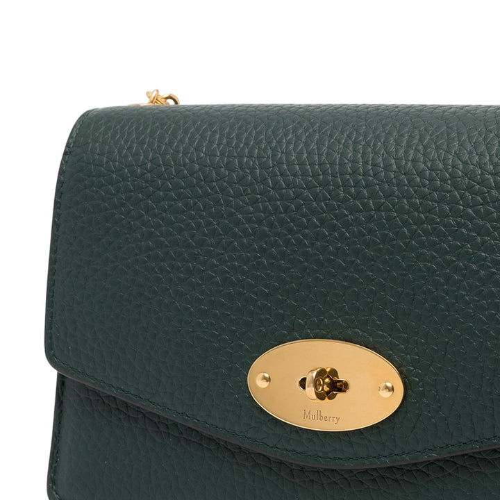 Club21 - Mulberry - Small Darley Heavy Grain - SMALL CROSS BODY - Dark Green