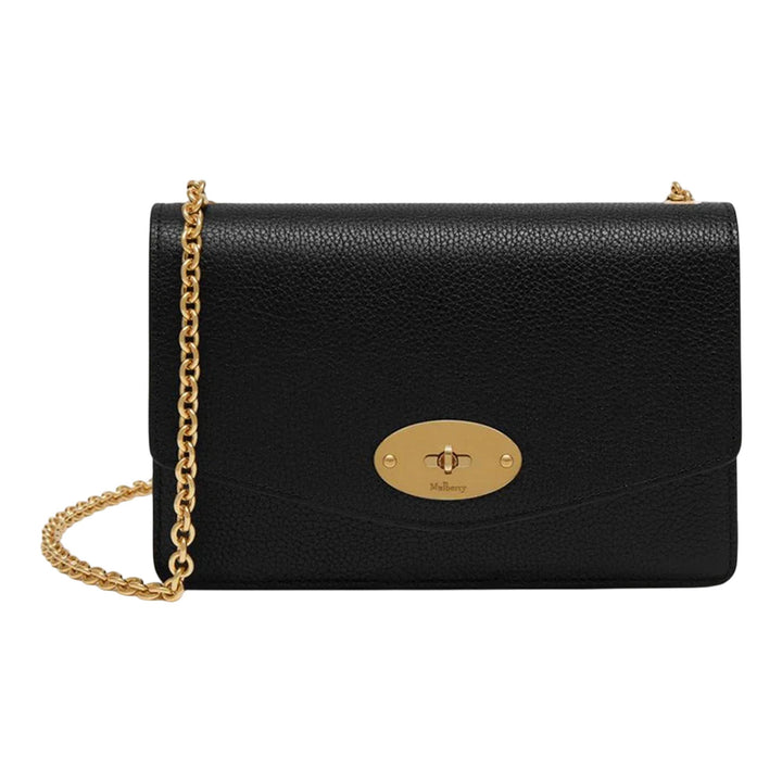 Club21 - Mulberry - Small Darley Small Classic Grain (Black) - SMALL CROSS BODY - Black