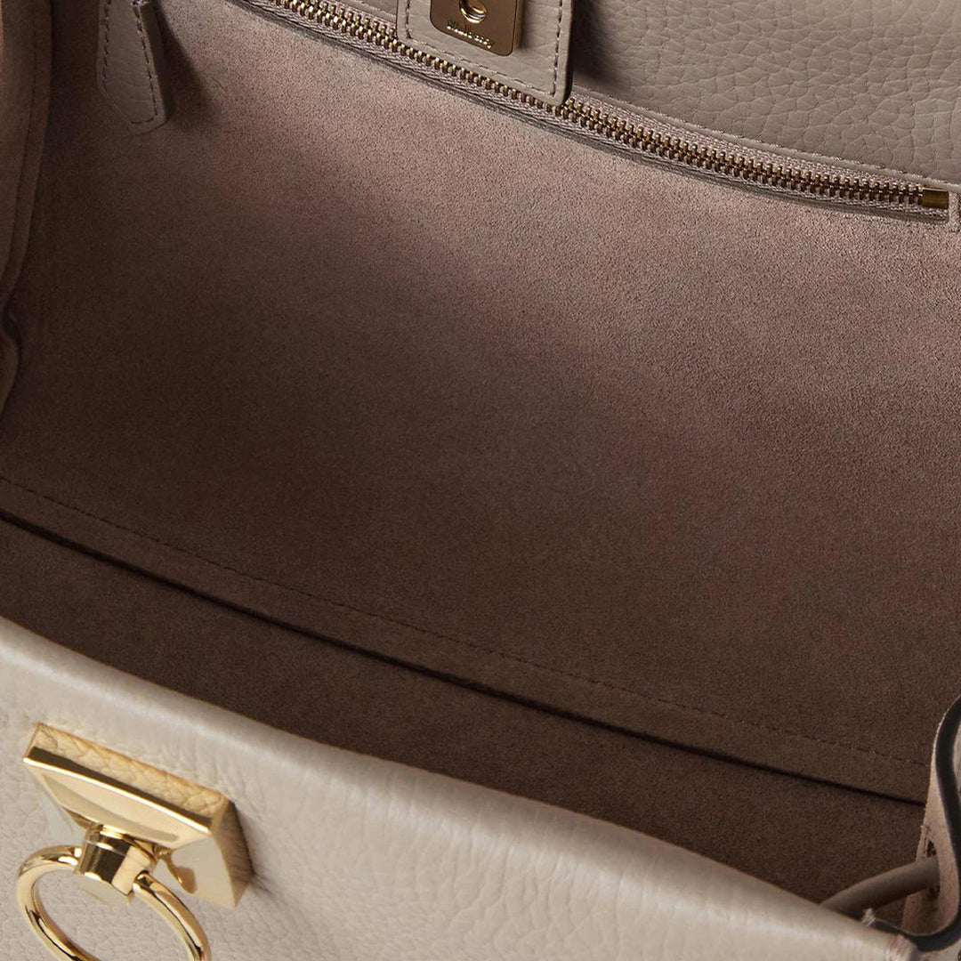 Club21 - Mulberry - Small Iris Cashmere Taupe Heavy Grain - HANDBAGS - Green