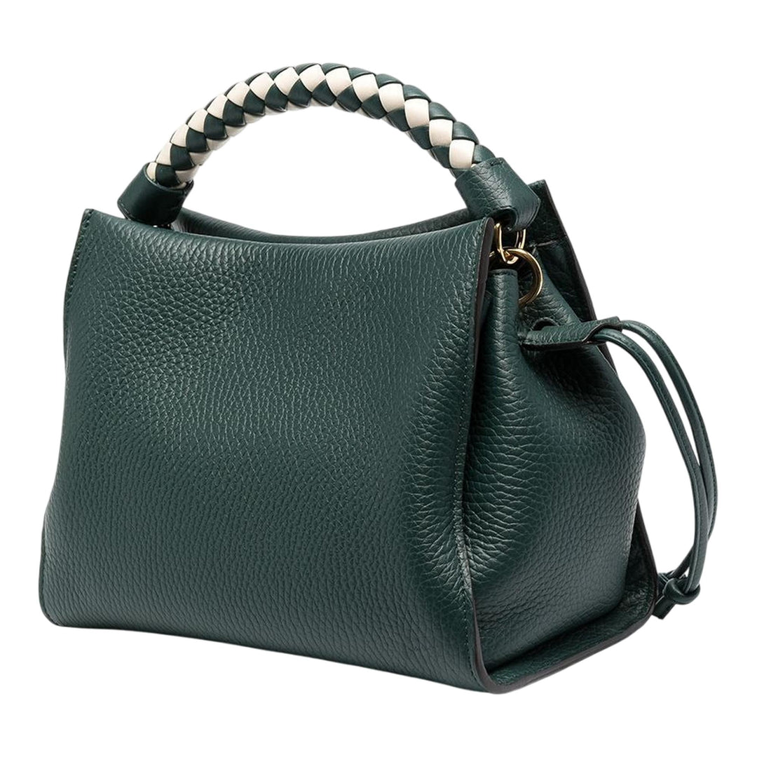 Mulberry Small Iris Heavy Grain Green 3