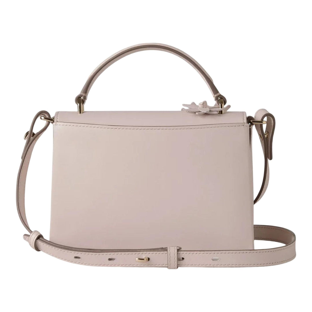 Club21 - Mulberry - Small Lana Top Handle Blossom Pink High Gloss Leather & Flowers - HANDBAGS - Pink
