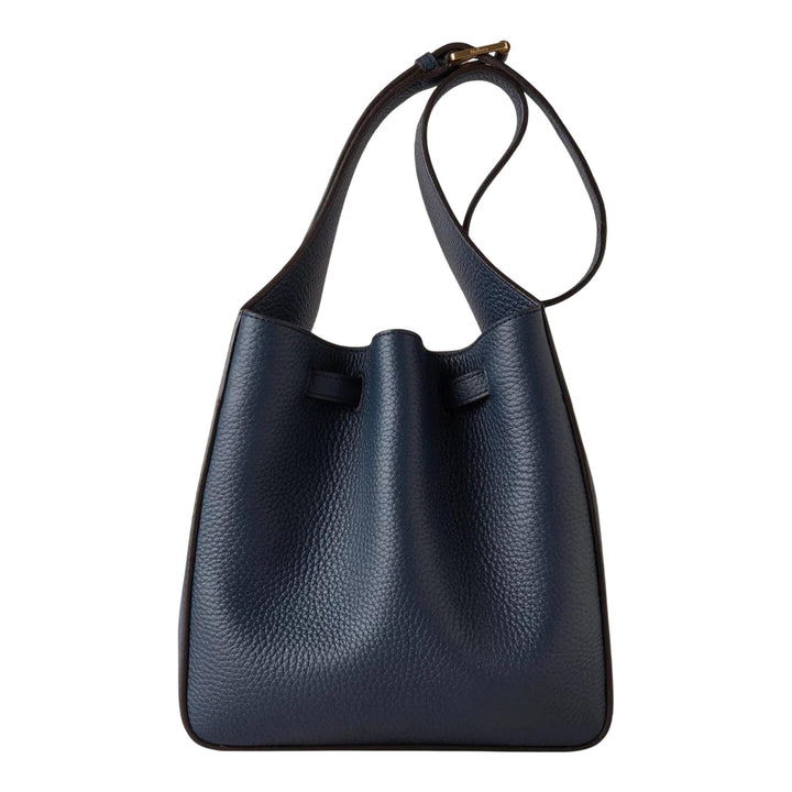 Club21 - Mulberry - Small Lyra Bucket Night Sky Heavy Grain - SMALL SHOULDER BAGS - Night Sky