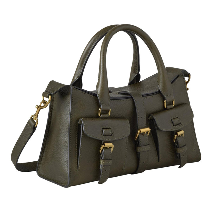 Club21 - Mulberry - Small Roxanne NVT - SMALL SHOULDER BAGS - Juniper Green