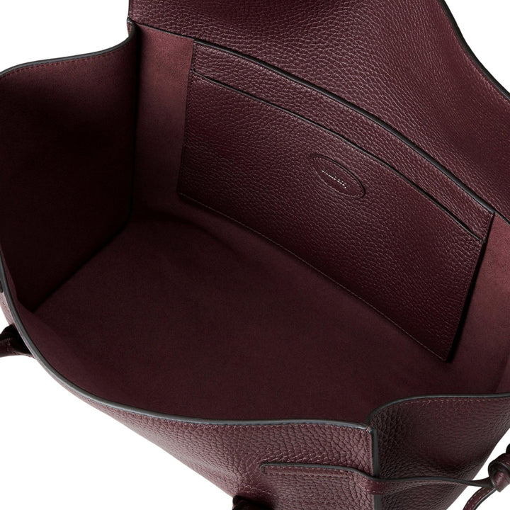 Club21 - Mulberry - Small Soft Bayswater Black Cherry Heavy Grain - SMALL SHOULDER BAGS - Black Cherry