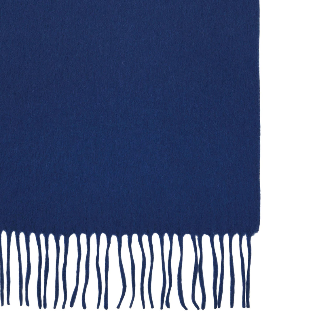 Club21 - Mulberry - Small Solid Merino Wool Scarf Stormy Blue Merino Wool - SCARVES - Stormy Blue
