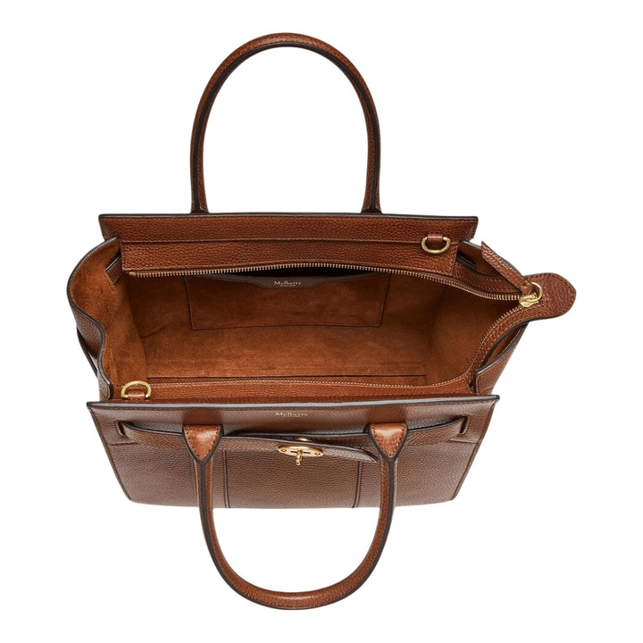 Club21 - Mulberry - Small Zipped Bayswater Two Tone - HANDBAGS - Brown