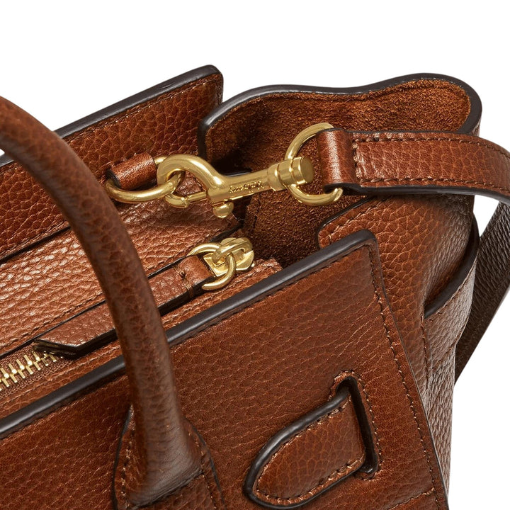 Club21 - Mulberry - Small Zipped Bayswater Two Tone - HANDBAGS - Brown