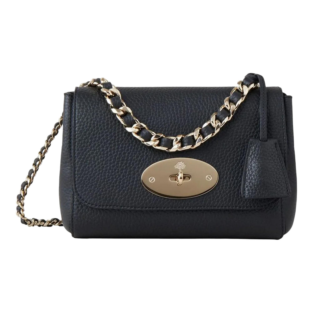 Club21 - Mulberry - Top Handle Lily Heavy Grain (Black) - SMALL TOP HANDLE - Black