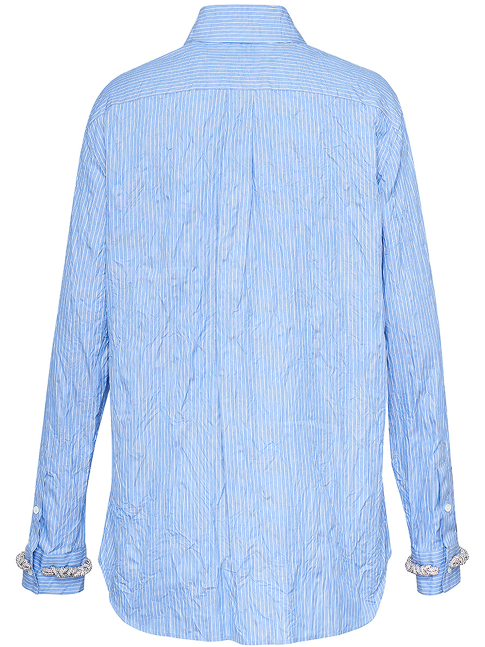 N21 Blouse With Embellished Cuff Stripes 2