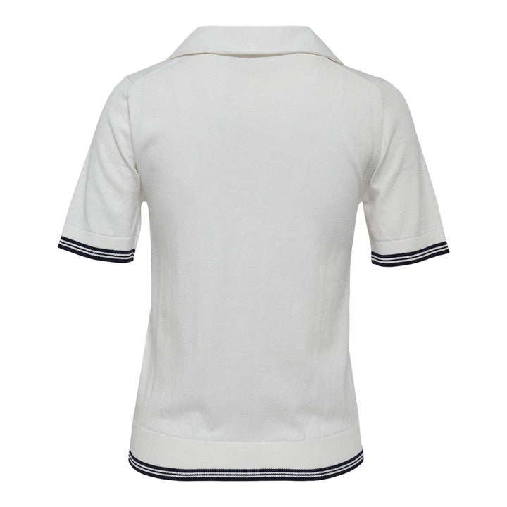 Club21 - N21 - Cotton Polo Top - POLOS - White