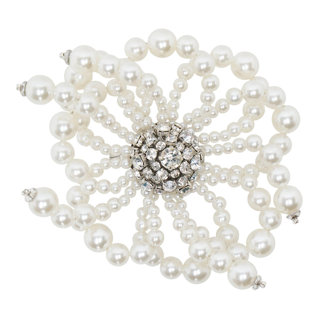 Club21 - N21 - Pearl Flower Brooch - BROOCHES - Multi